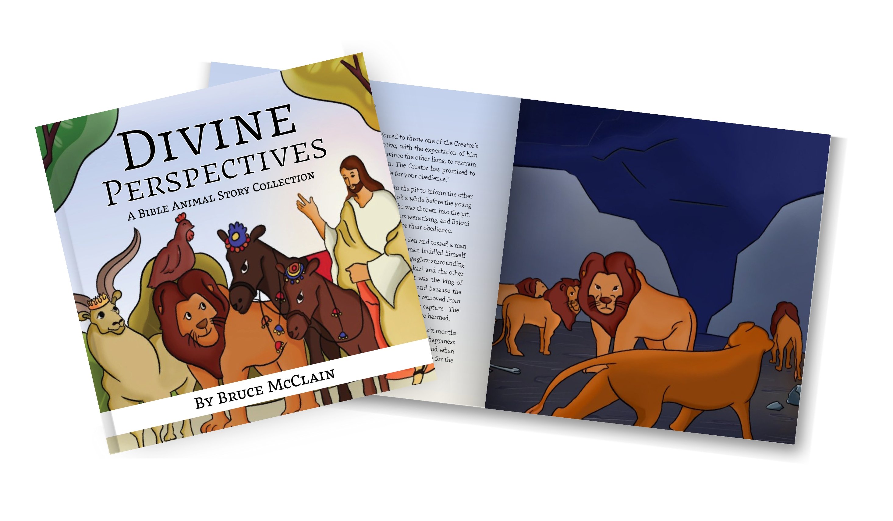 DIVINE PERSPECTIVES by BRUCE MCCLAIN | PUBLISHED BY HOLZER BOOKS LLC